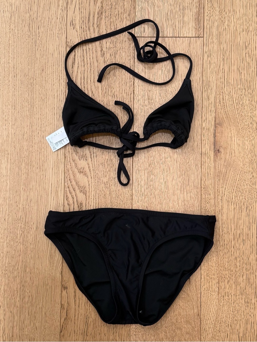J.Crew Black Women's 2 piece bikini size xxs